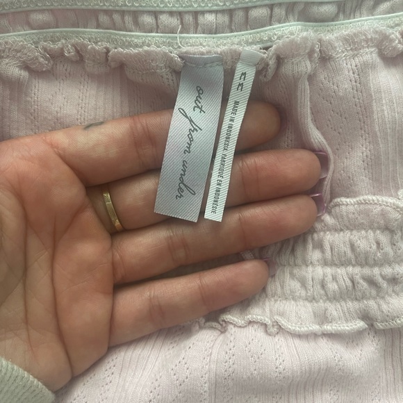 out from under pointelle flare pants - Picture 3 of 5